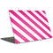 Pink and White Geometric Stripes Apple MacBook Pro 15-inch Skin